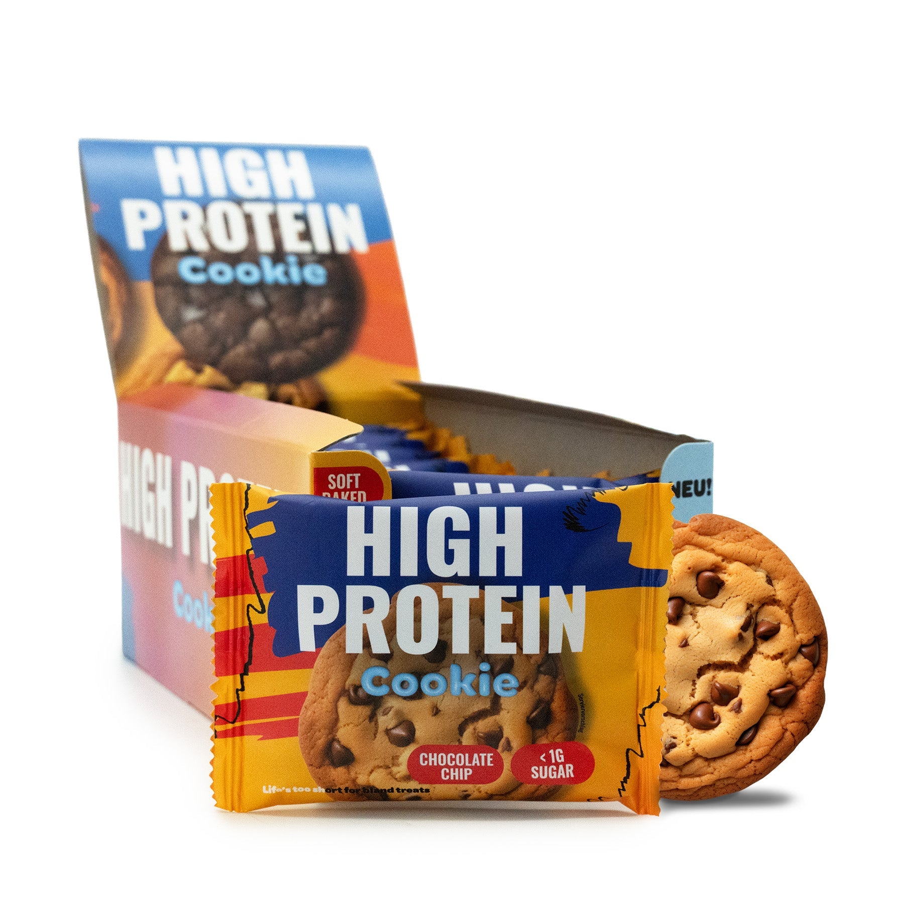 NEUE SORTE! High Protein Cookie - 12x Chocolate Chip