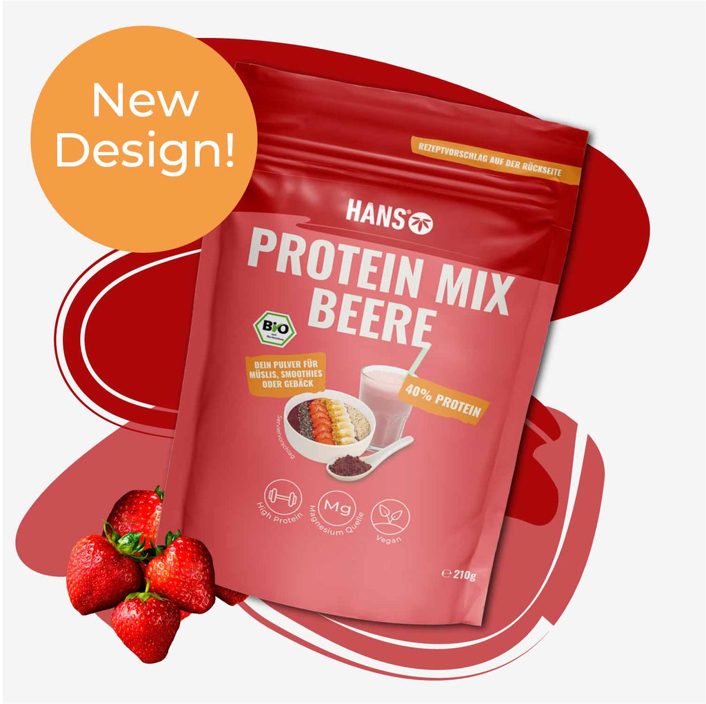 Beeren Proteinmix
