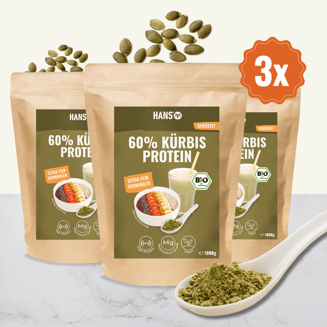 Kürbiskernprotein geröstet