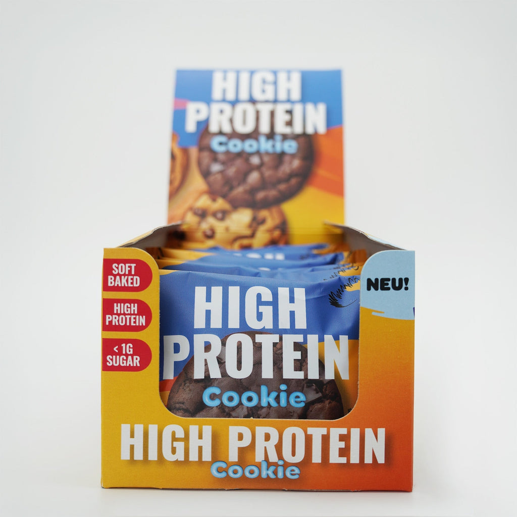High Protein Cookie - 12x Double Choc - HANS Brainfood